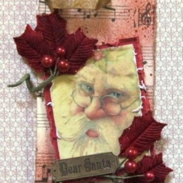 Swirlydoos 12 Days of Christmas ~~~ Day 1 ~~~ Dear Santa Tag