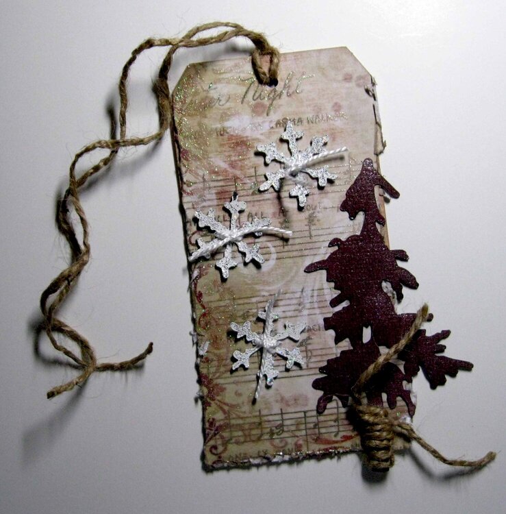 Swirlydoos 25 Tags of Christmas Tag #11 - Stitching