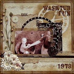 Washtub Fun 1973 ***Swirlydoos***
