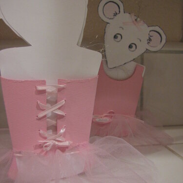 Angelina Ballerina 5 yearold Birthday invites