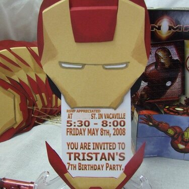 Iron Man Invites - Open