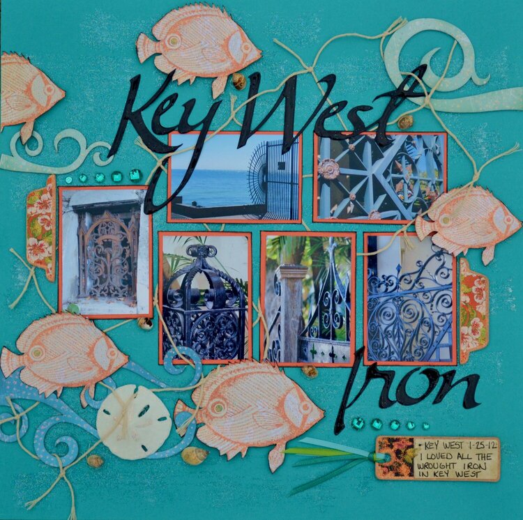 Key West Iron ** Scraps of Darkness Jan kit.