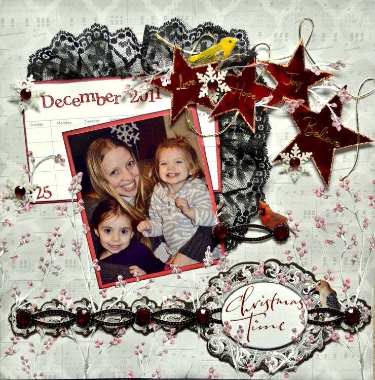 Christmas Time **Dec Scraps of Darkness Kit**