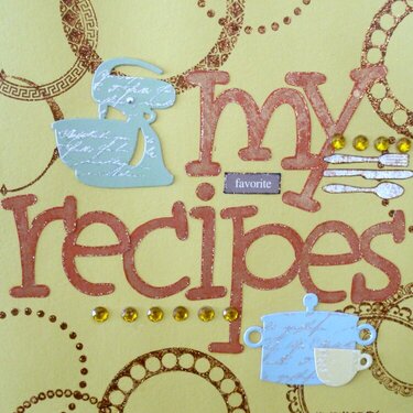 1st page of my recipe book gift