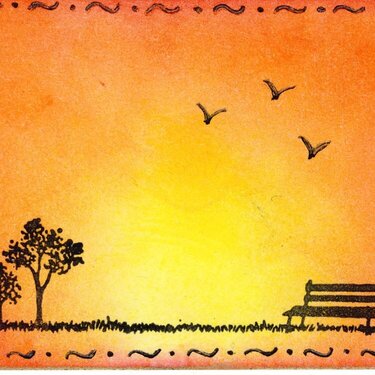 Sunset in the park ATC