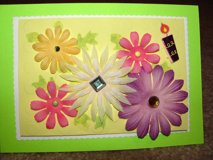 Birthday Flower Card