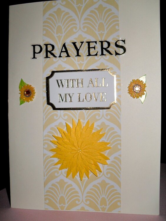 Love and Prayers Card
