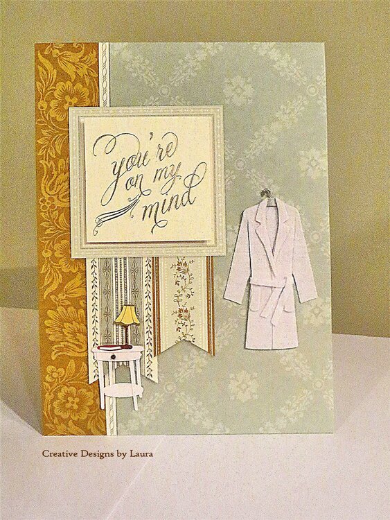 Front of Get Well Card for a Gentleman