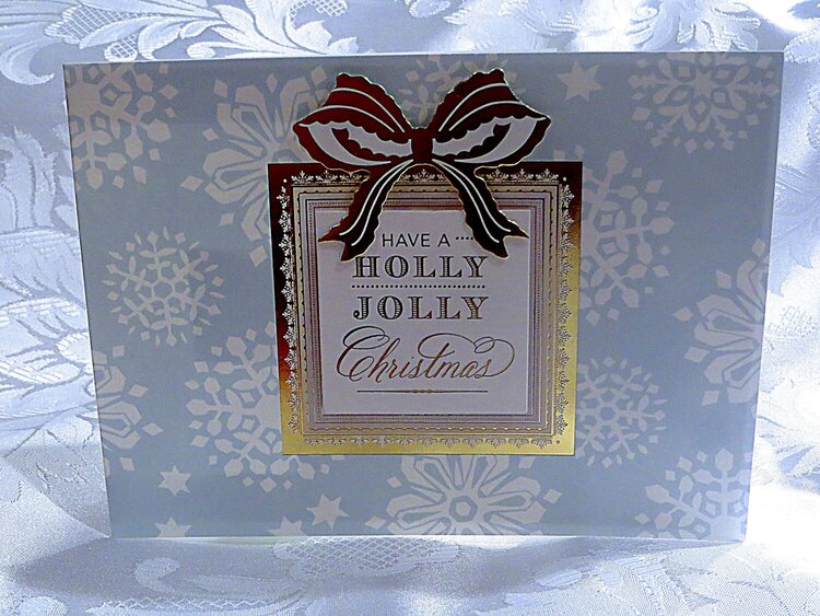 Holly Jolly Pop Up Christmas Card