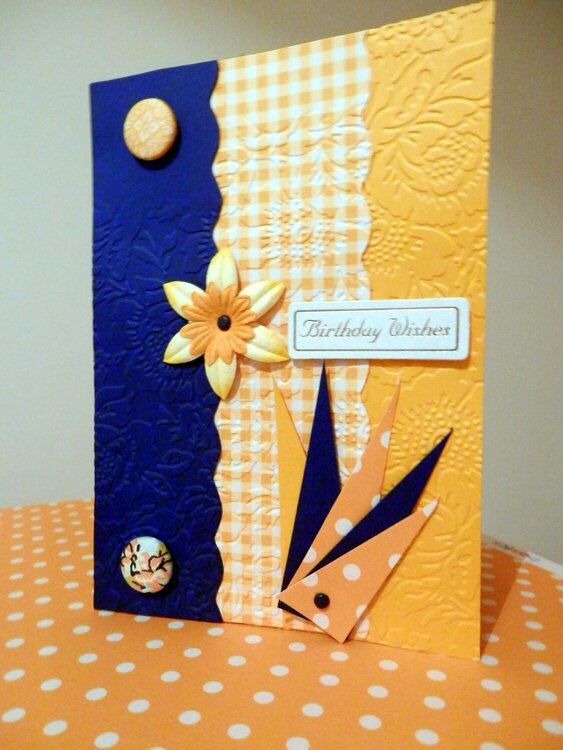 Orange/Blue Card from another angle