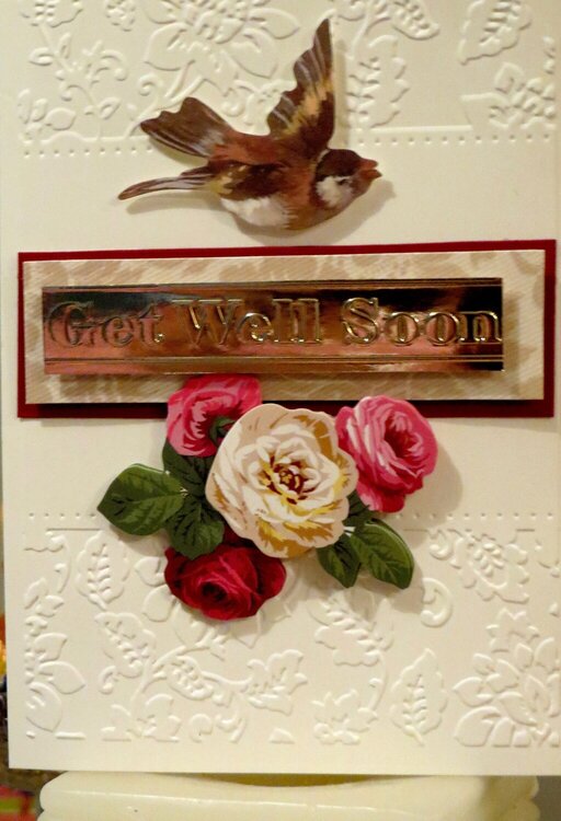 Beautiful Roses - Get Well Card