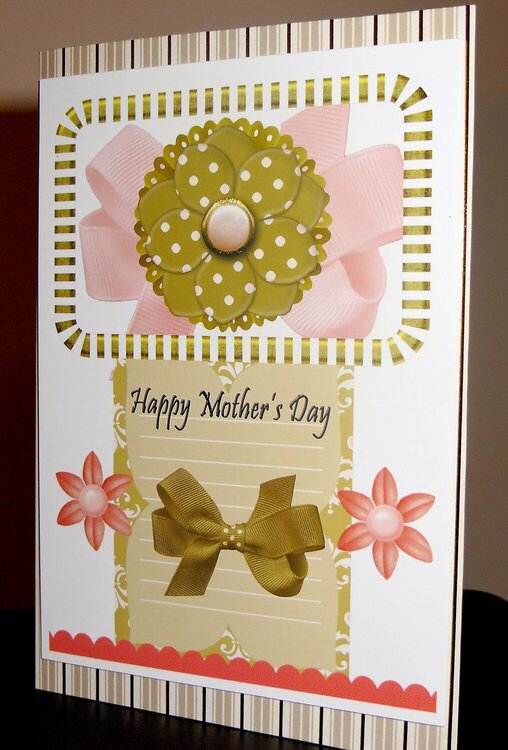 Digital Layering on Cardstock for Mother&#039;s Day!