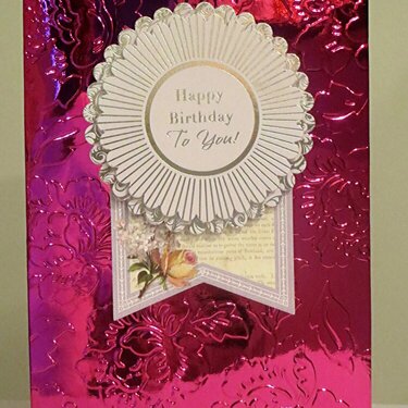 Embossing with Craftwell - Teresa Collins - Floral 8 x 11 Folder