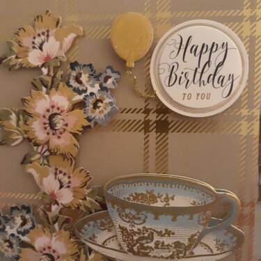 Happy Birthday With a Cup of Hot Tea