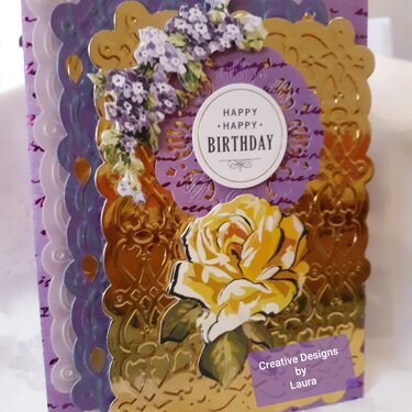 Layerings with Crafters Companion Cardstock