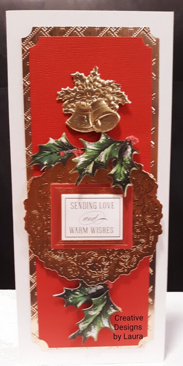 Slimline Christmas Card