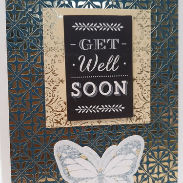 Masculine Get Well Soon Card