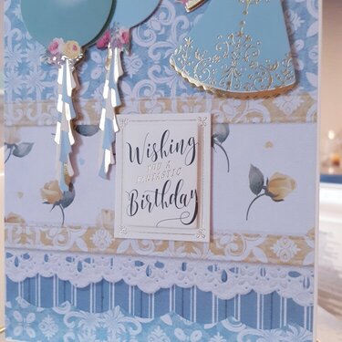 Light Blue and White Birthday Colors Together 