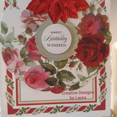 Christmas Season Birthday card 