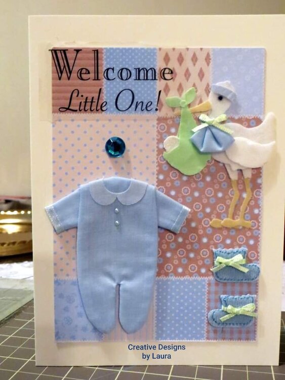 One of My First Baby Cards