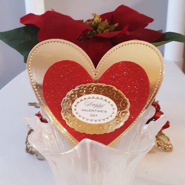 My Mini Valentine&#039;s Hearts Card
