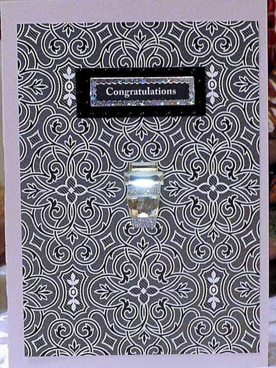Retirement Card with Silver Cup &quot;Latte&quot;!