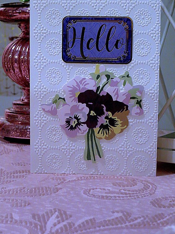 Just Stopping By With This Card to Say Hello!