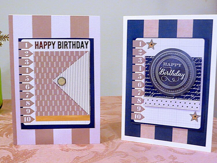 Male Birthday Cards Layout!