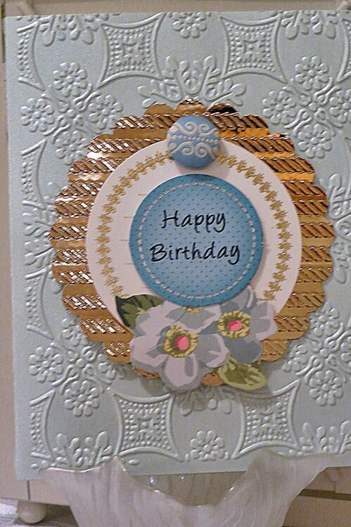 Creations with the 6x9 Cardstock by Anna Griffin