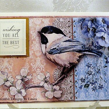 Using This Blue Birdie for a Male Card!