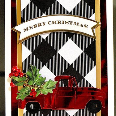 Enjoyed Creating This Little Ole Red Christmas Truck!