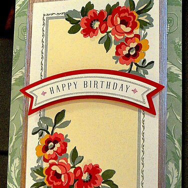 Happy Birthday with Floral Wishes