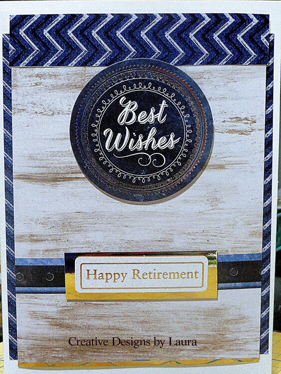 Male Retirement Card