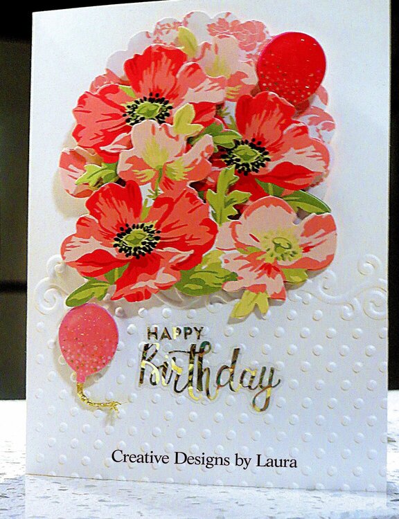 3D Floral Layering for a Birthday Delight!
