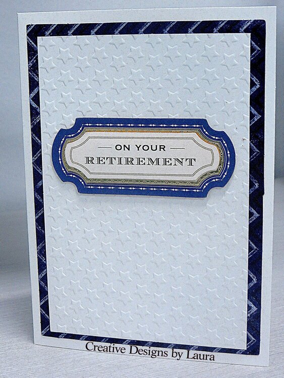 Retirement Card for a Male