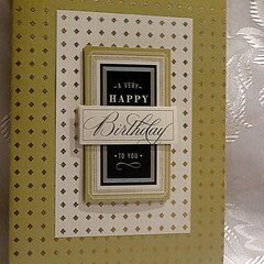 Happy Birthday Card - Male