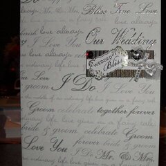 Wedding Card with Beauty