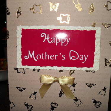 Shabby Chic Mother&#039;s Day Card