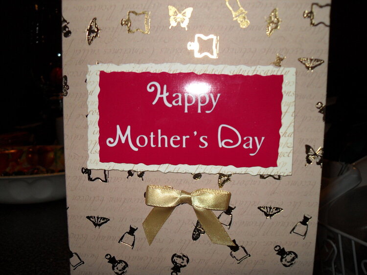 Shabby Chic Mother&#039;s Day Card