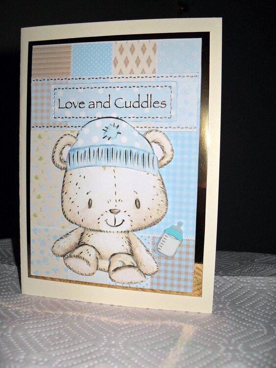 Baby Shower for a Boy Card