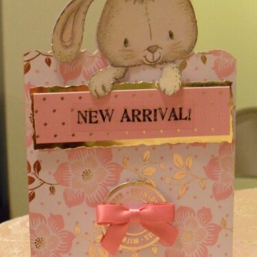 New Arrival - New Baby Girl - Kanban Crafts