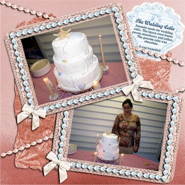 Our Wedding - Wedding Cake by Amanda