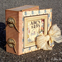 Graphic 45 An ABC Primer Mini Album & Altered Box