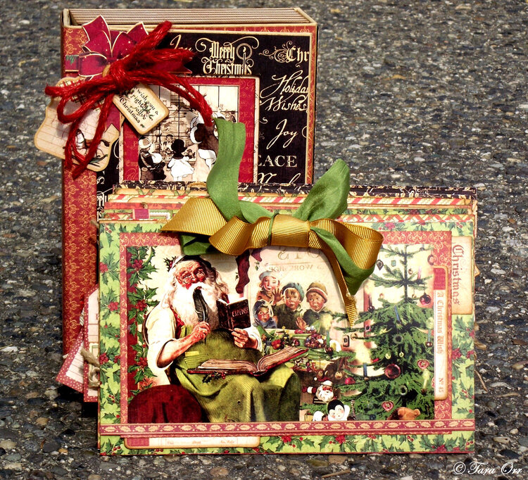 Christmas Emporium Altered Art Box &amp; Calendar