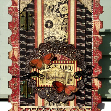Circus Stamp Card * Graphic 45 *