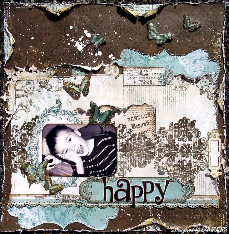 Happy *Scrap That! Madame Butterfly Kit *