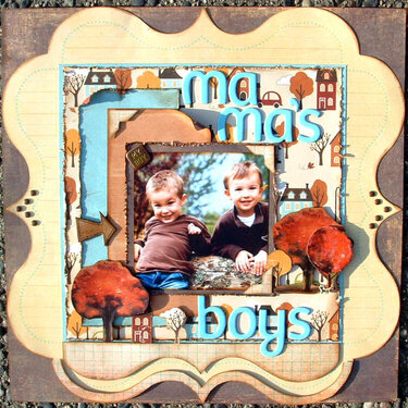 Mama&#039;s Boys  ** New Collage Press **