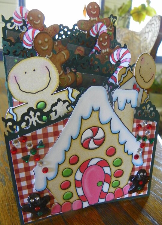Gingerbread Christmas card