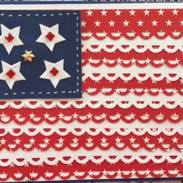 patriotic card for gold star mother