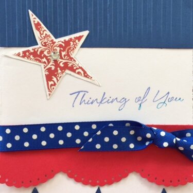 patriotic card for gold star mother